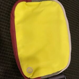 Lululemon Yellow Zip Pouch